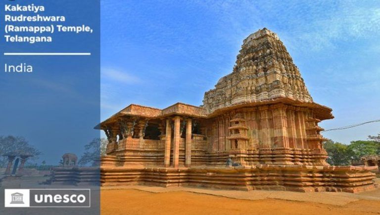 Telangana   s 13th Century Ramappa Temple Gets UNESCO World Heritage Site Status